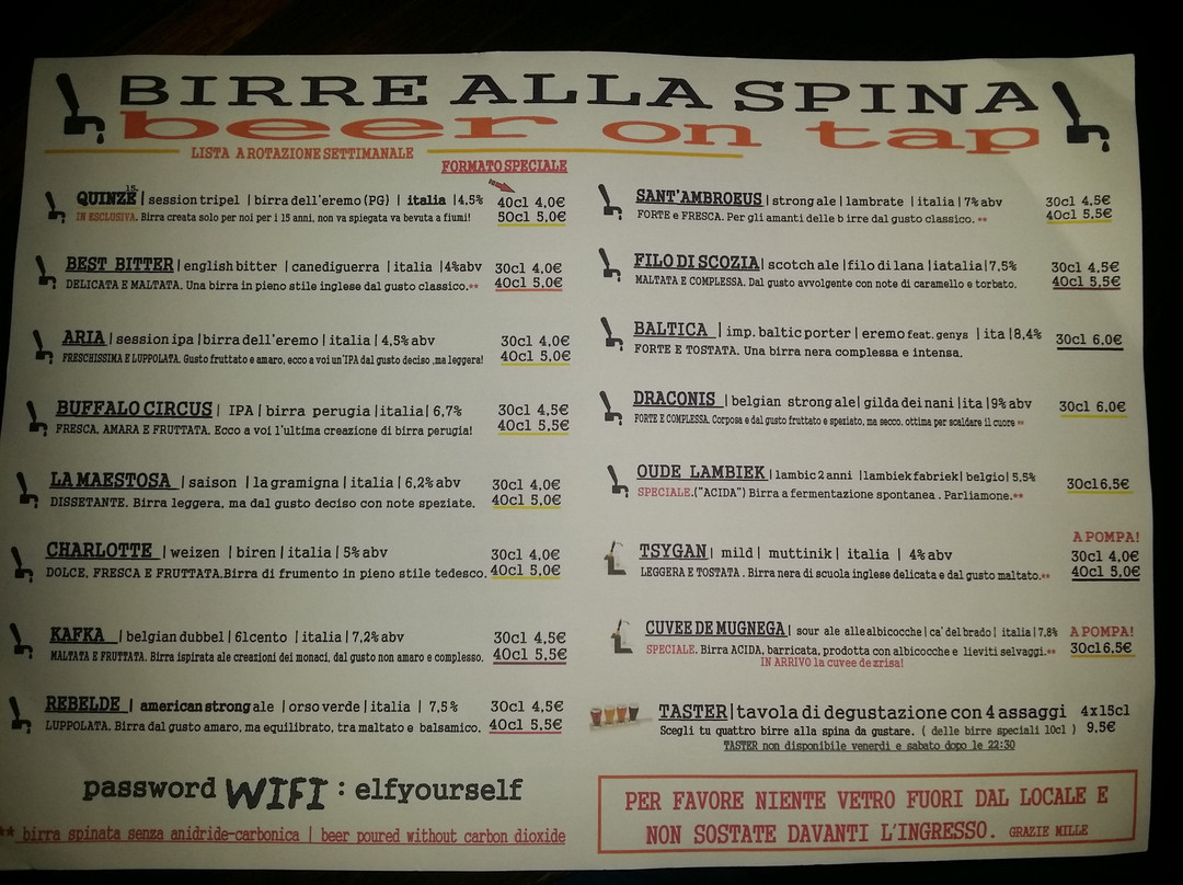 Elfo Pub-佩鲁贾必去景点