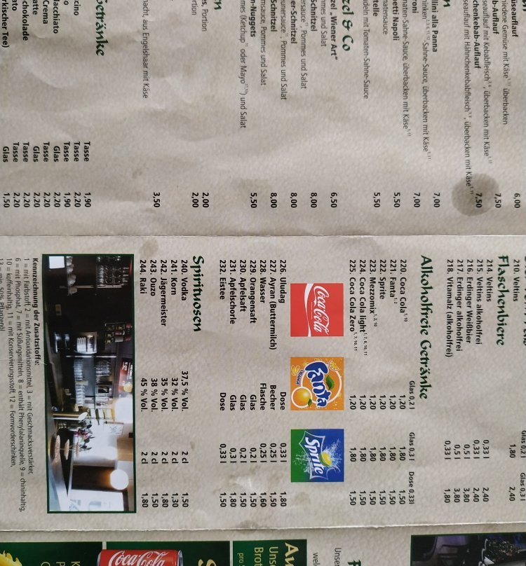 Antalya Grill, Türkische Grillspezialitäten, Schnitzel,Pizza