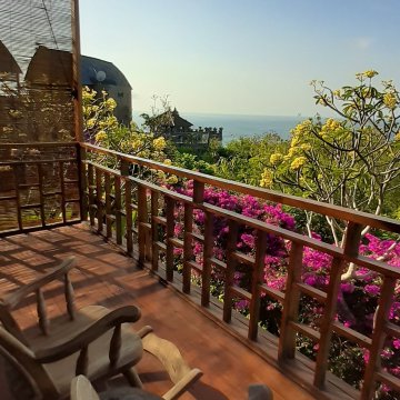 巴厘岛蓝宝海景别墅-酒店景观