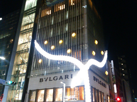 Bulgari Ginza Tower-Ginza必去景点