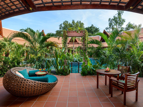 吴哥乡村饭店主图