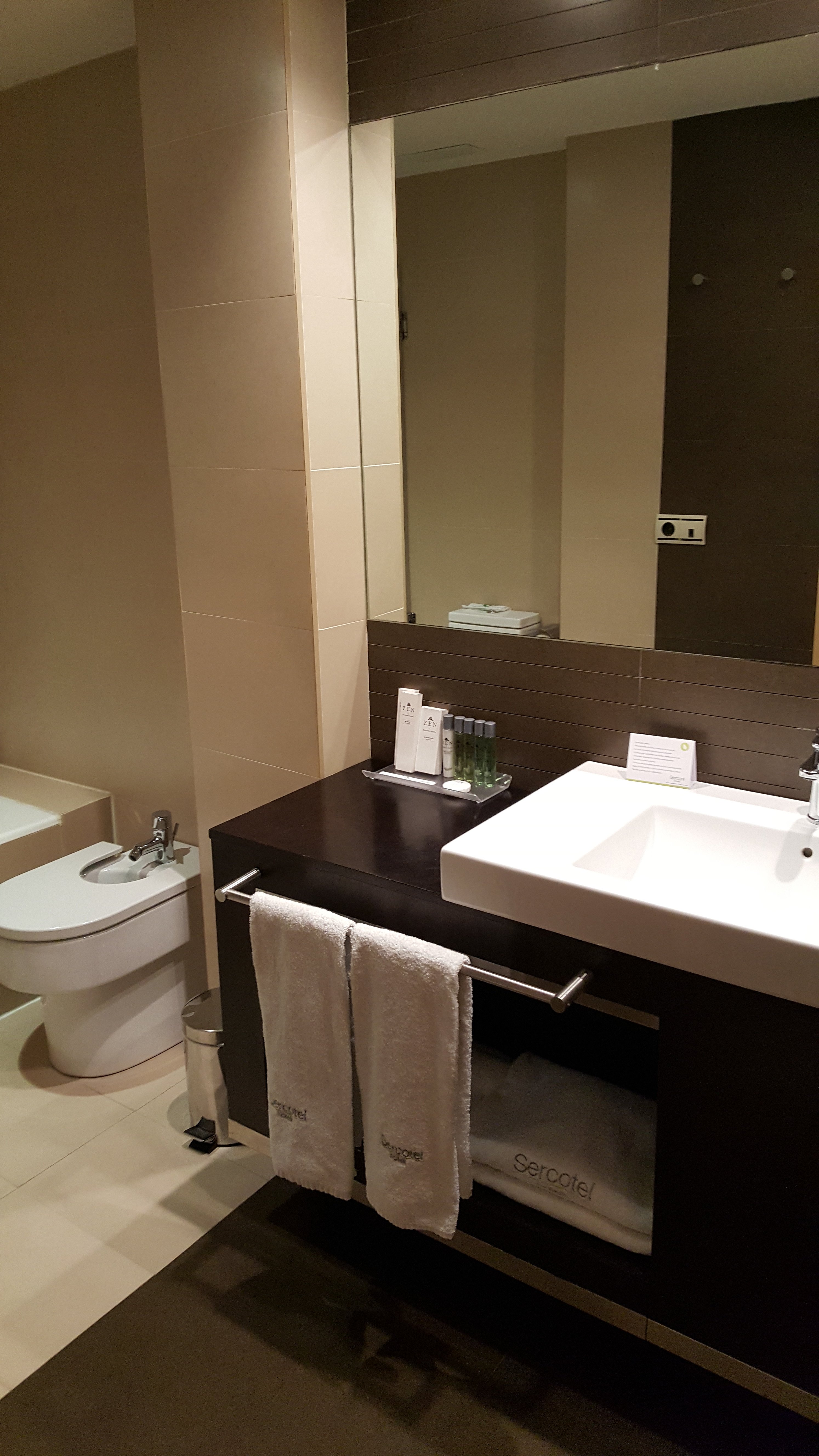 Hotel Sercotel Portales-浴室