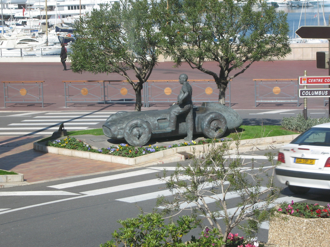 Juan Manuel Fangio Statue-蒙特卡洛必去景点