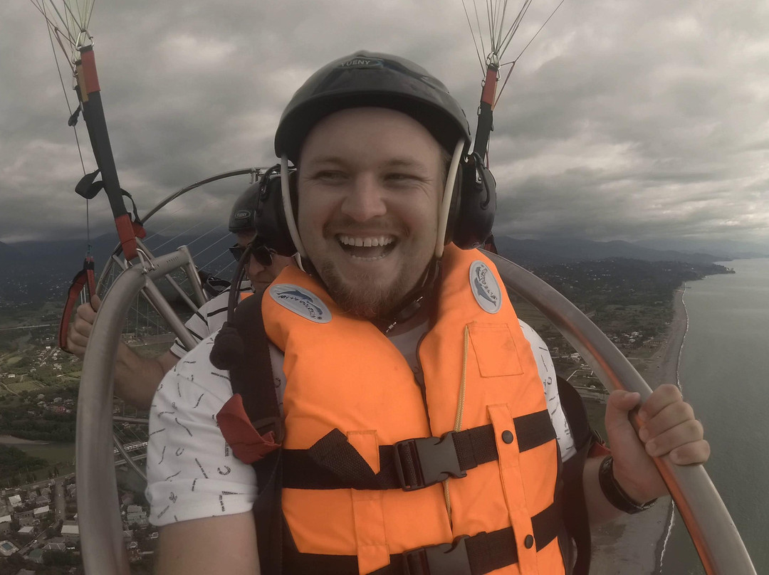 Paragliding in Batumi-巴统必去景点