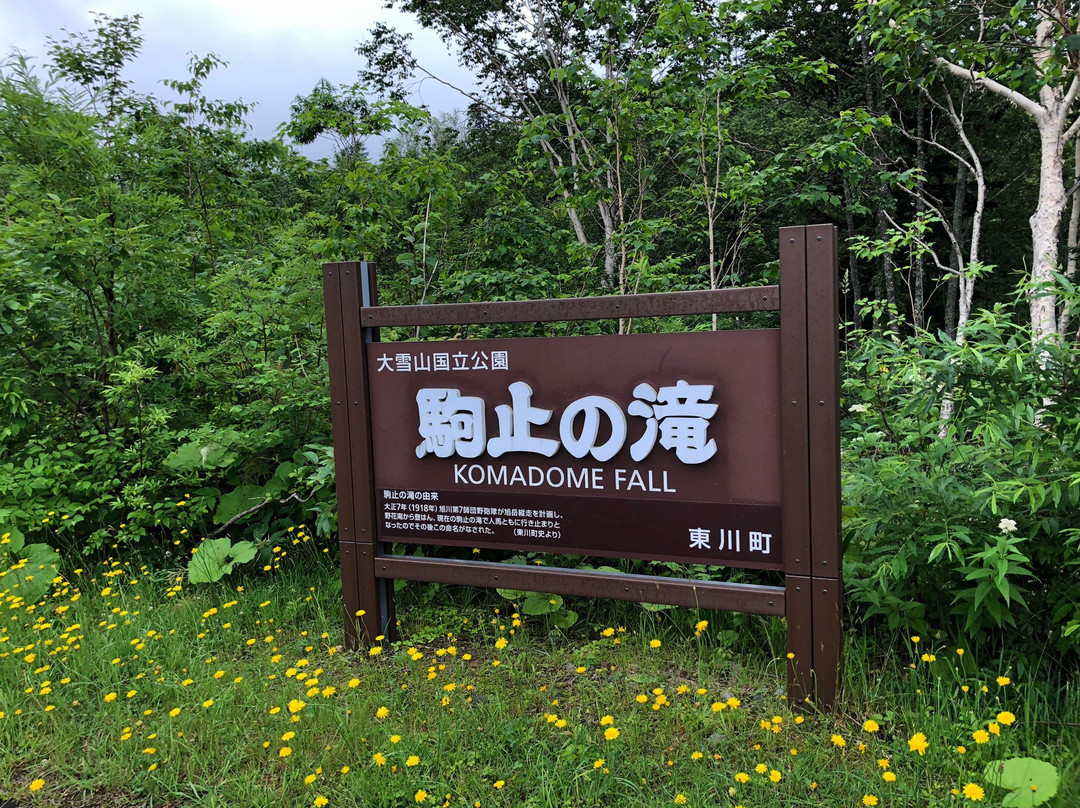 Komadome Waterfall-东川町必去景点