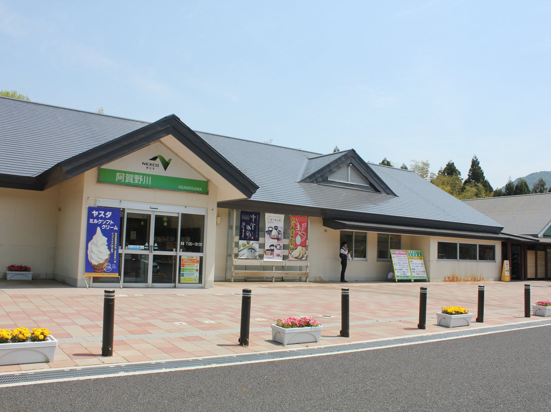 Aganogawa Service Area Inbound-阿贺町必去景点