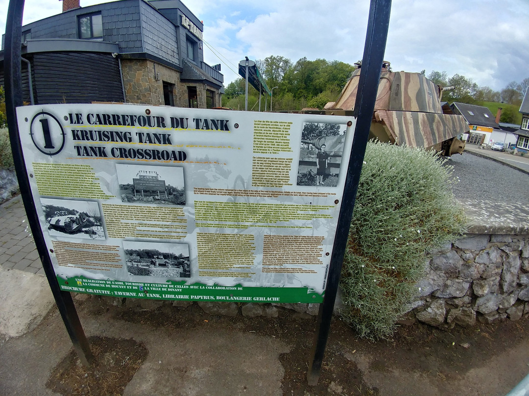 Panther Tank Monument-Celles必去景点