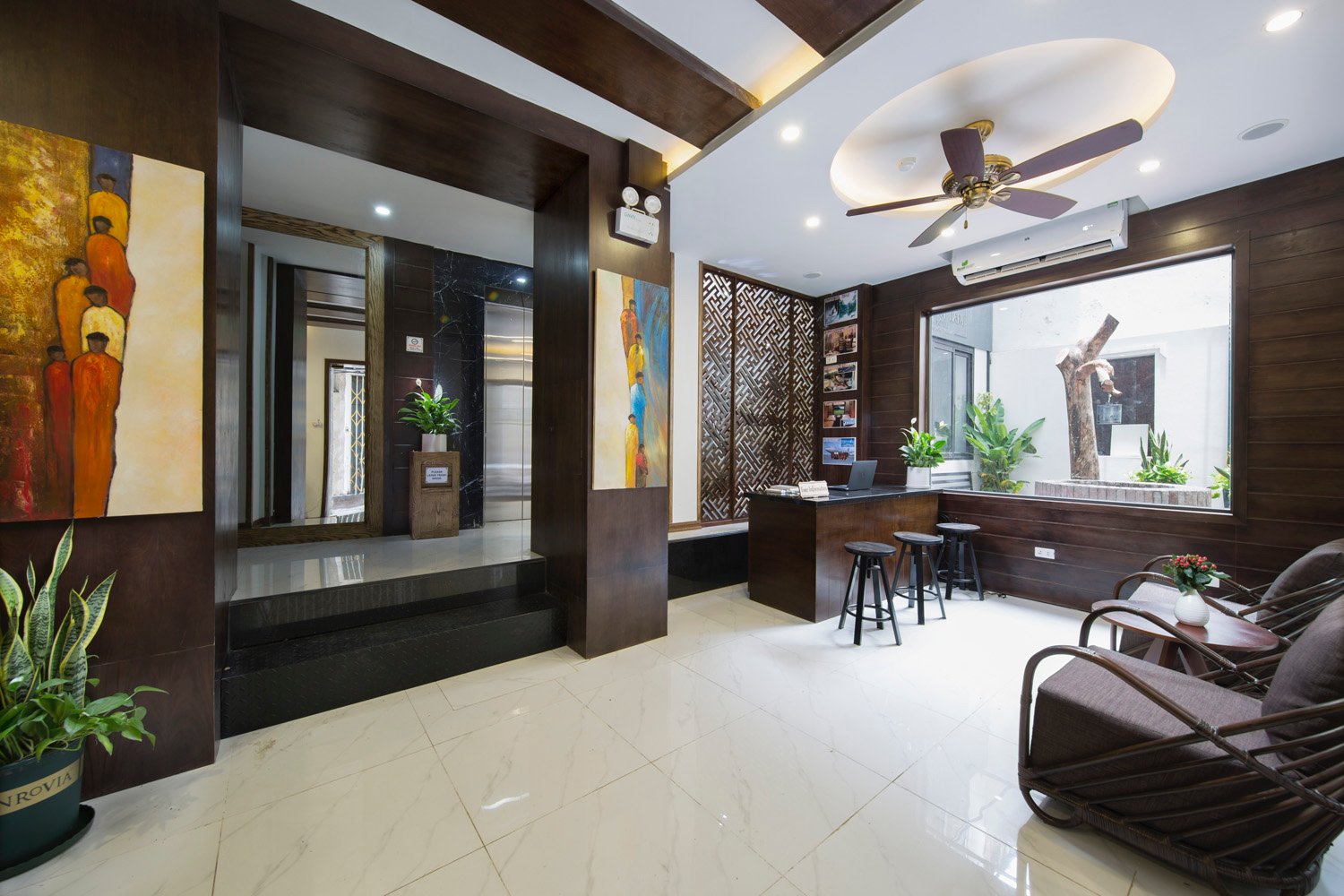 Ancient Lane Hotel-浴室