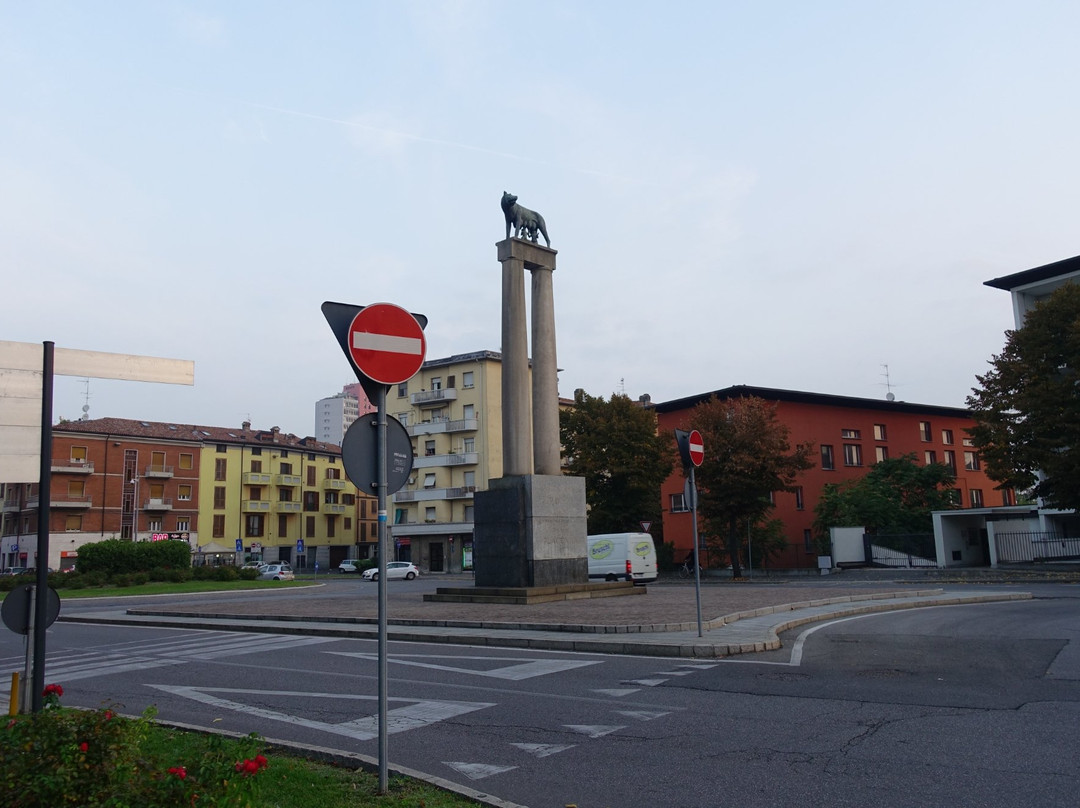 Borghetto旅游景点-Monumento alla Lupa