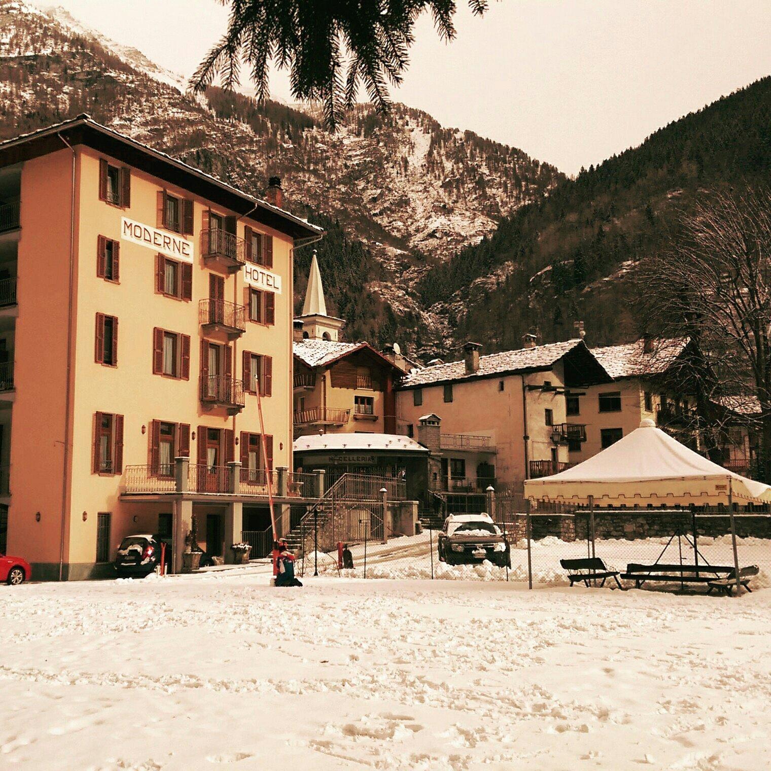 Residence Hotel Moderno-浴室