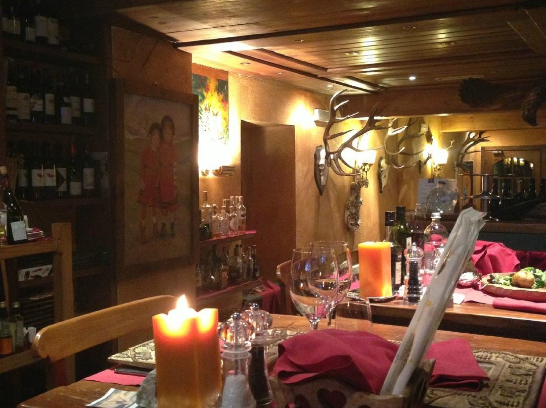 Steakhouse of hotel Punta Maquignaz