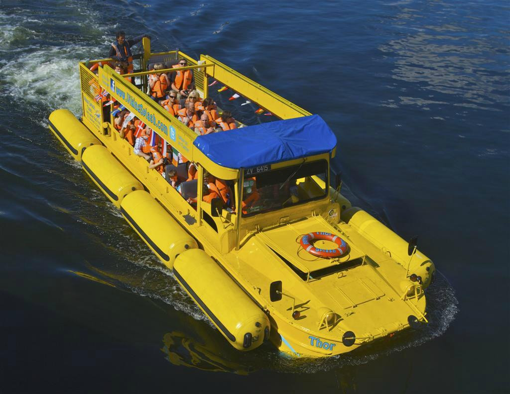 Viking Splash Tours-都柏林必去景点