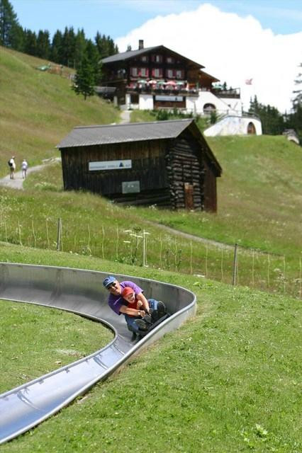 Summer Toboggan Run Schatzalp-达沃斯必去景点
