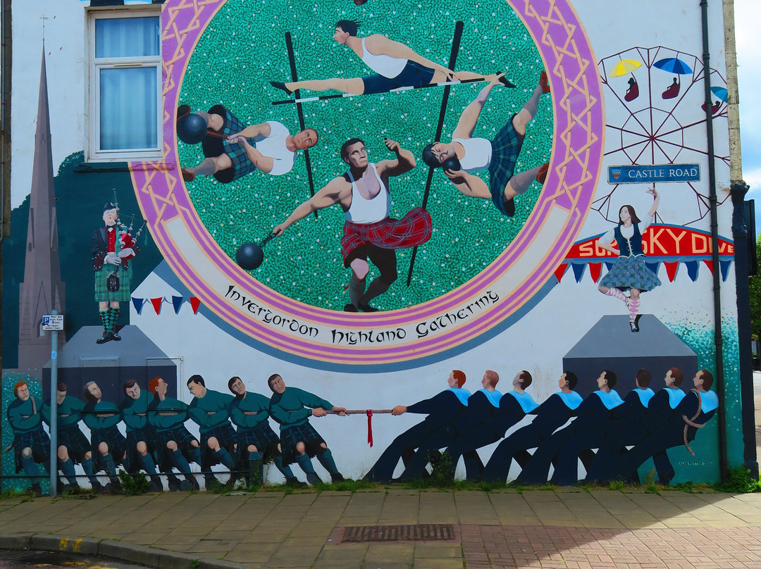 Invergordon Mural trail景点图片