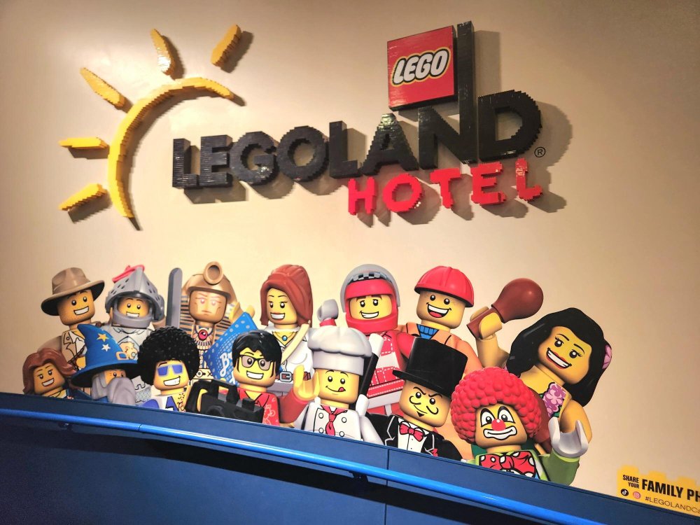 加州乐高乐园酒店-浴室