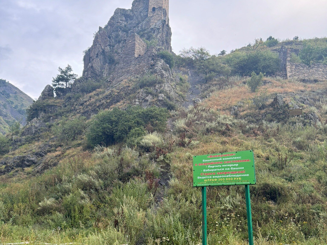 Tower Complex Vovnushki-Dzheyrakh必去景点