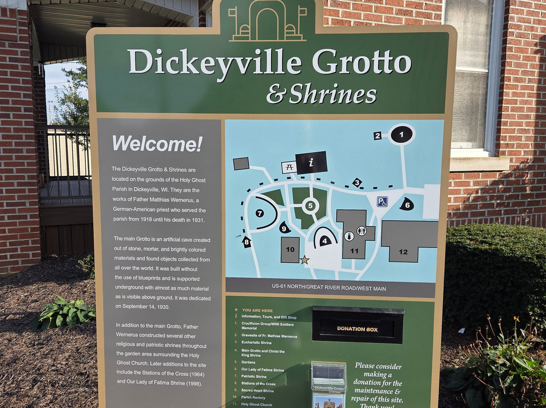 Dickeyville Grotto-Dickeyville必去景点