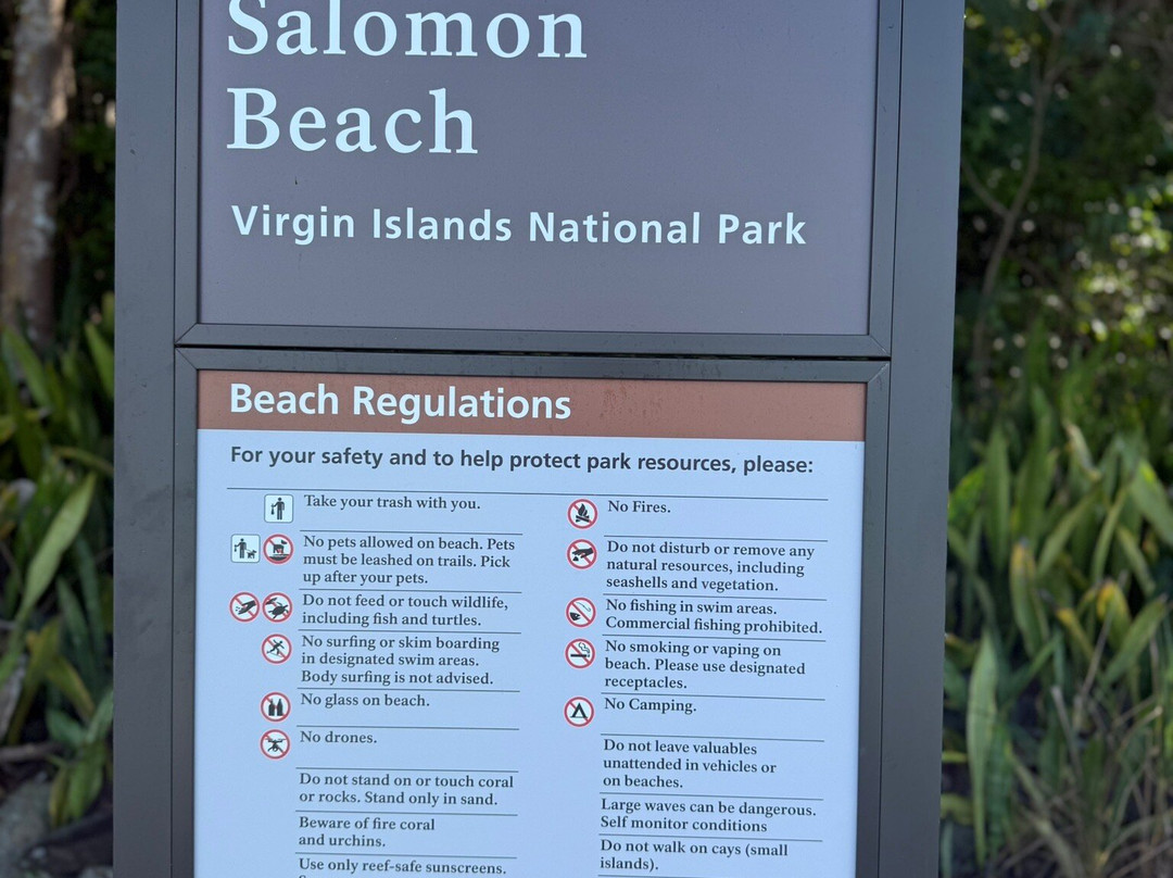 Salomon Beach-圣约翰必去景点