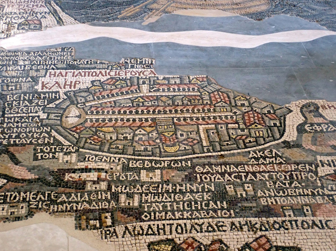 马达巴马赛克地图-米底巴必去景点