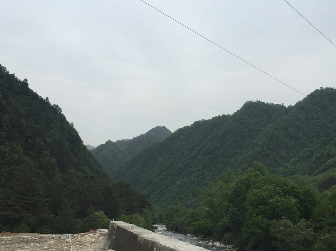 陕西周至老县城自然保护区景点图片