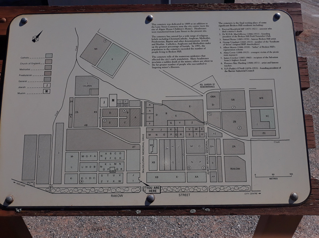 Broken Hill Cemetery Walk景点图片