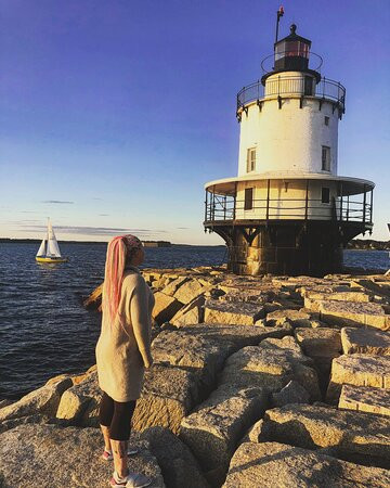 Portland Breakwater Lighthouse景点图片