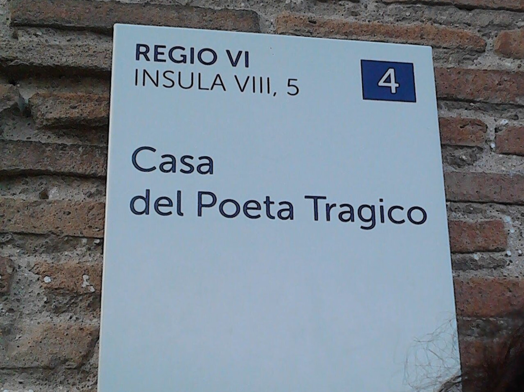 Casa del Poeta Tragico景点图片