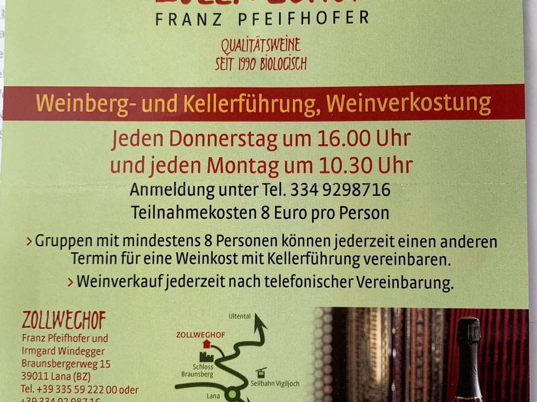 Bioweingut Zollweghof景点图片