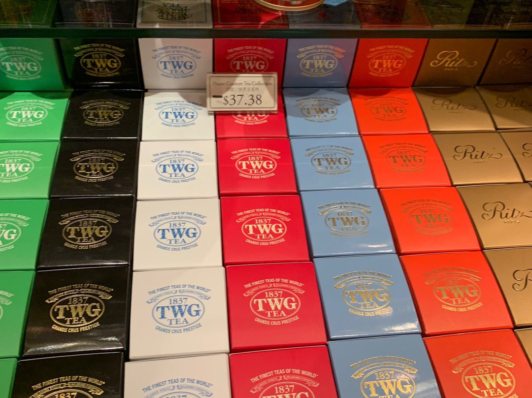 TWG Tea Boutique at Changi T1-新加坡必去景点