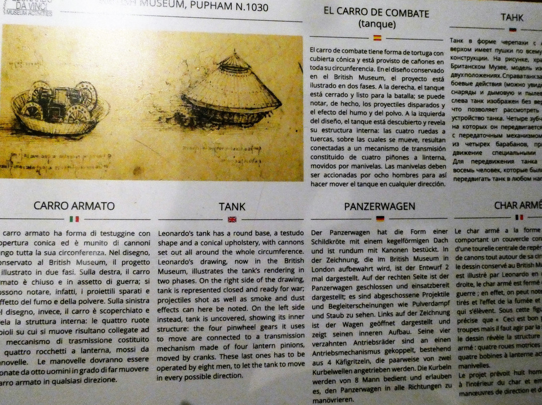 Leonardo Interactive Museum - Da Vinci Interctive Museum景点图片