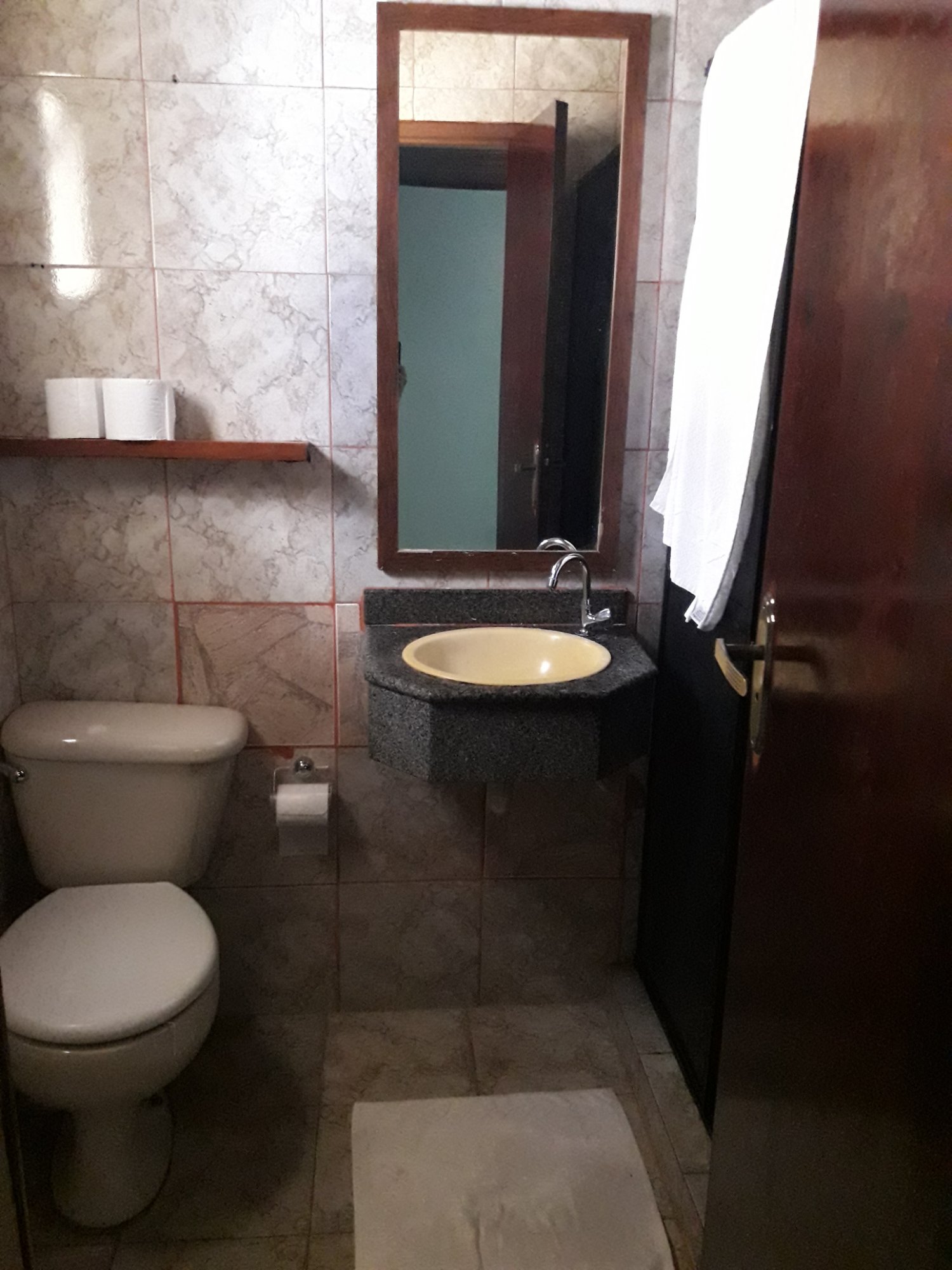 Hotel da Canoa-浴室