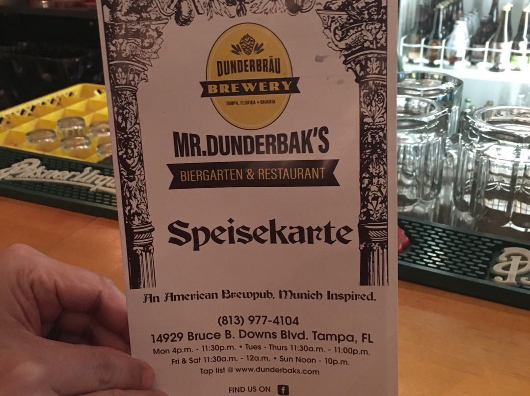 Mr. Dunderbak's