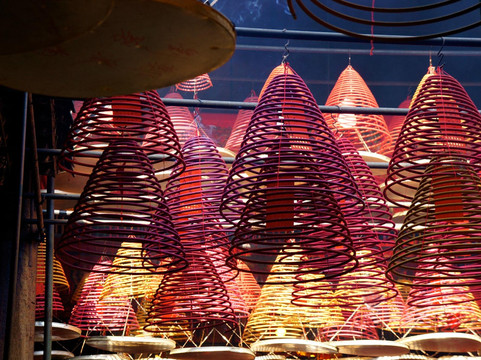 铜锣湾天后庙-香港必去景点