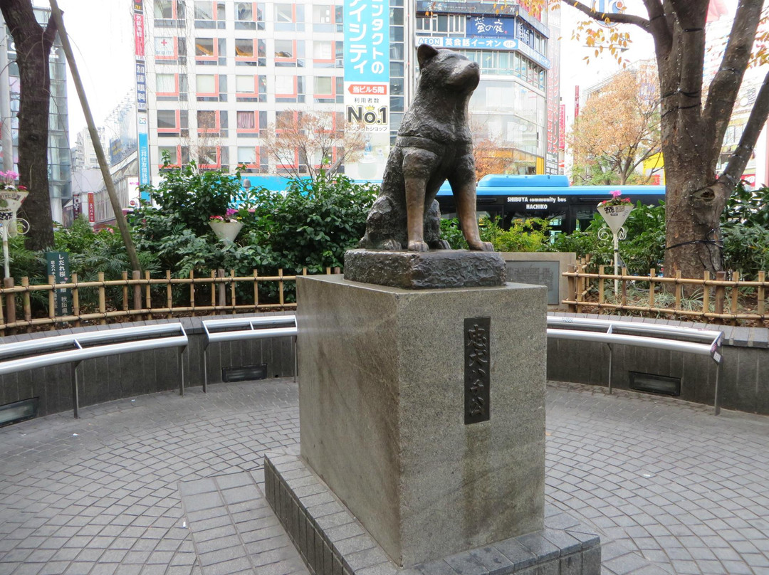 忠犬八公像-涩谷区必去景点