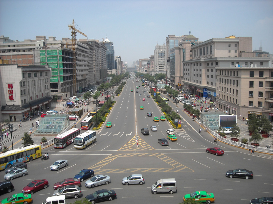 西安钟楼景点图片