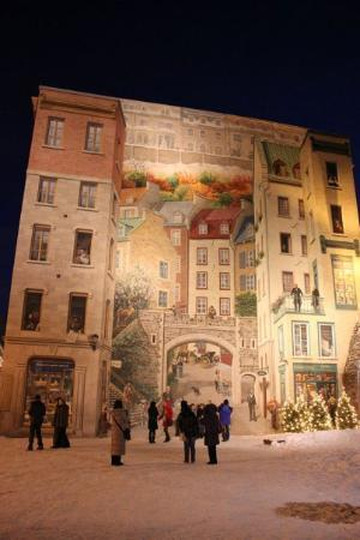 小香普兰街-魁北克市必去景点