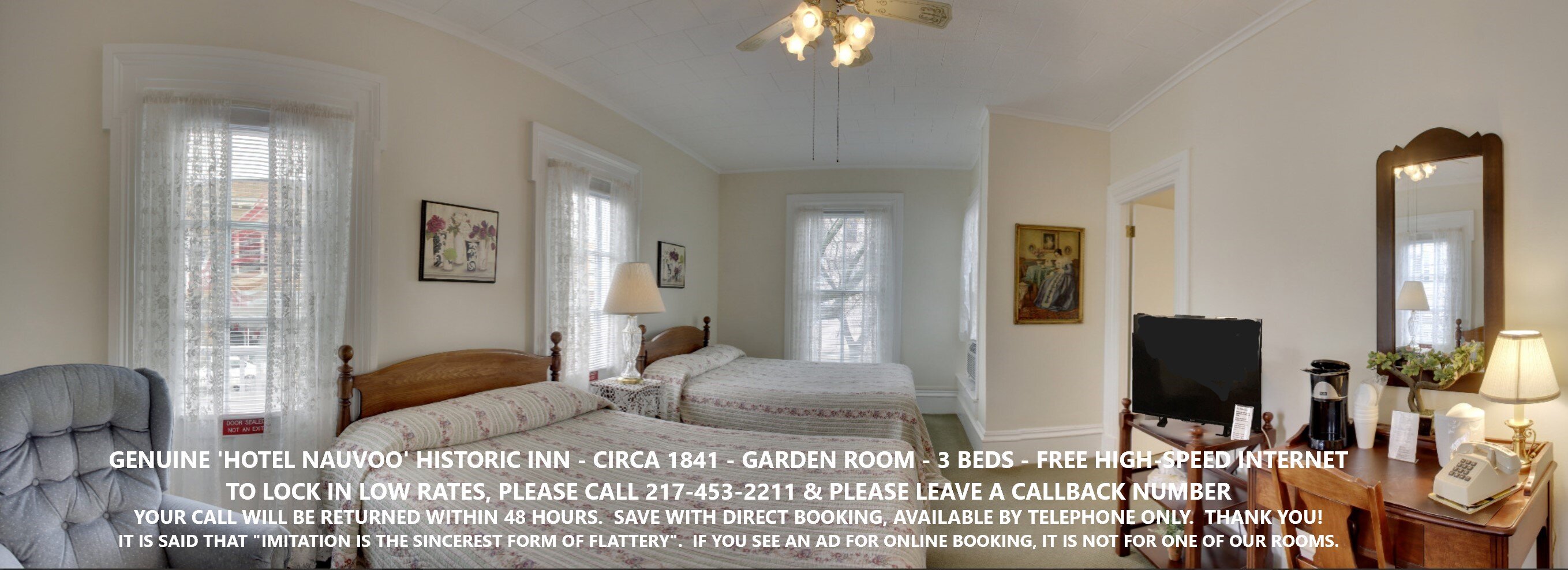 Hotel Nauvoo Historic Inn & Restaurant-客卧
