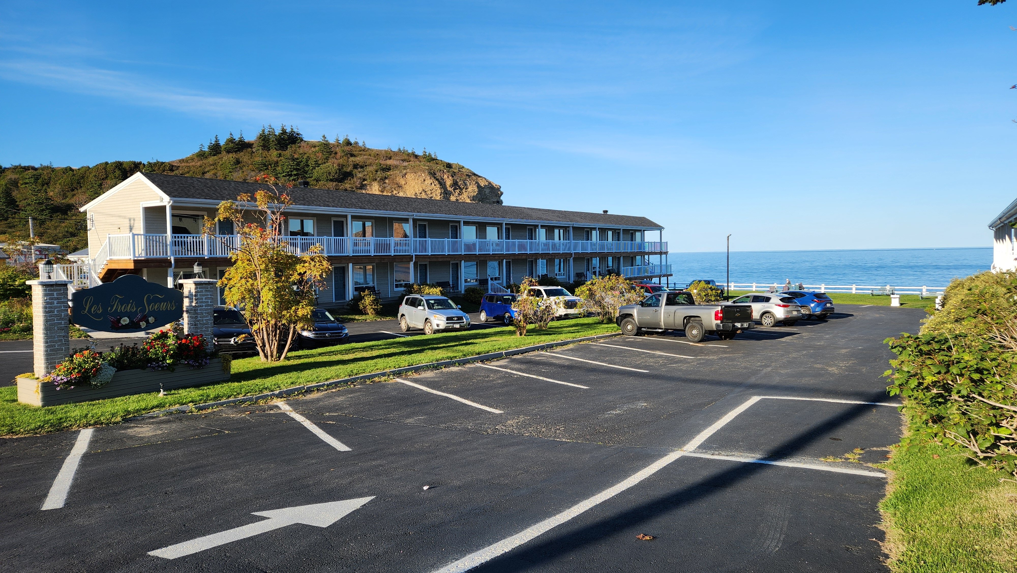 Auberge Motel Les Trois Soeurs-浴室