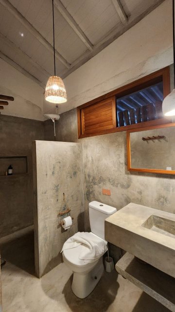 Pousada Sol Nascente Caraiva-浴室