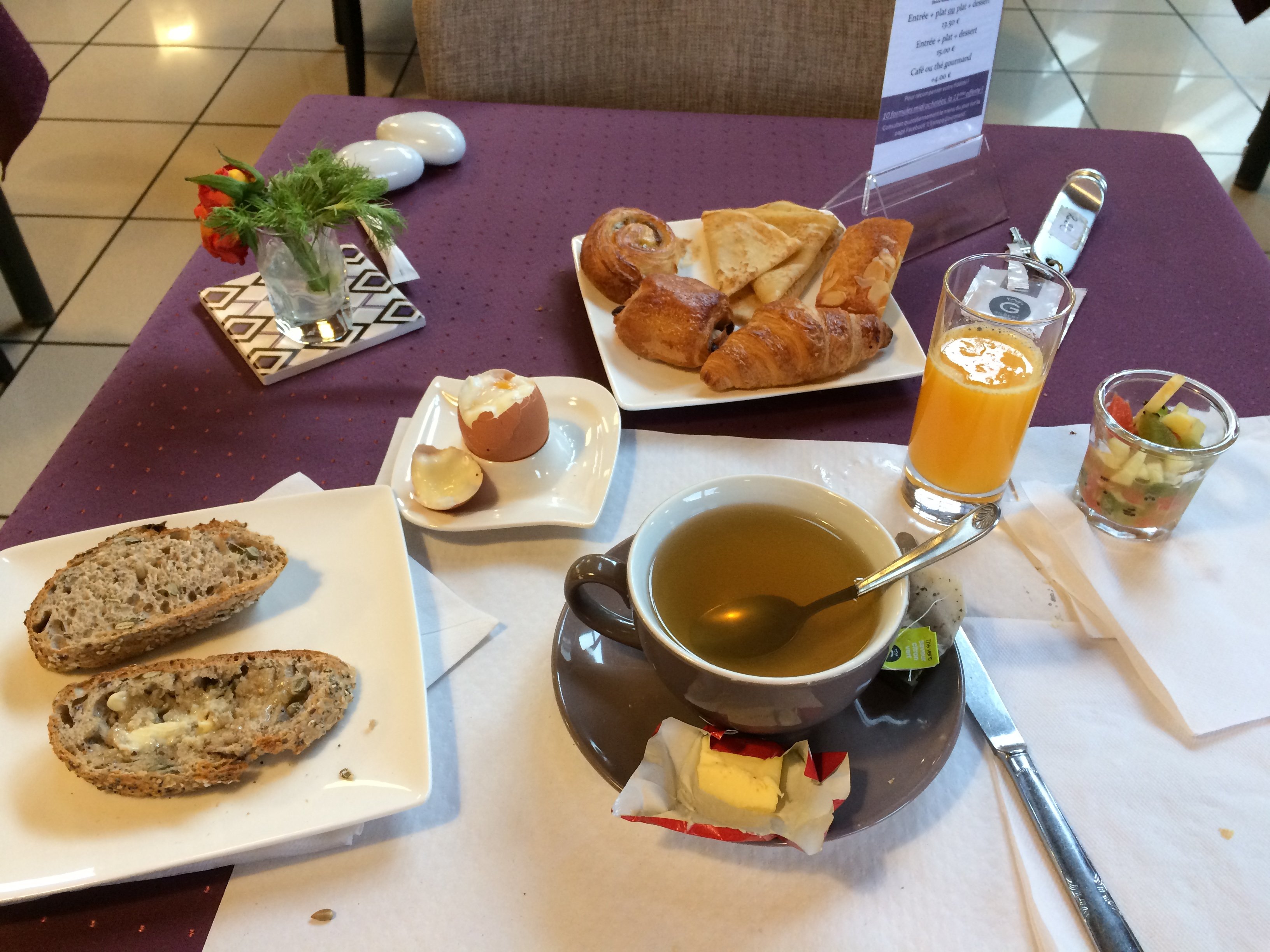 Hotel Restaurant Logis Europa-餐饮