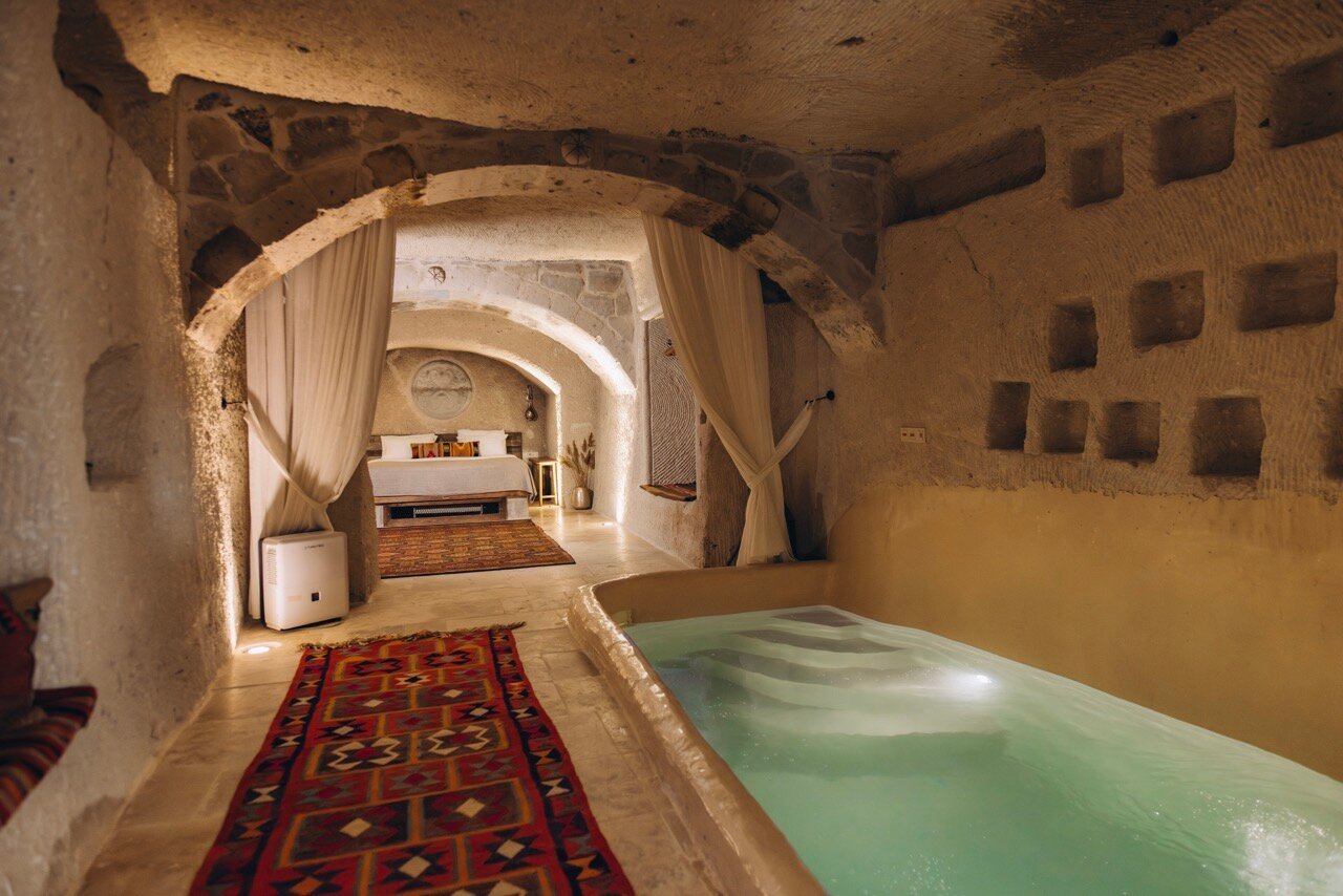 Doda Artisanal Cave Hotel-泳池