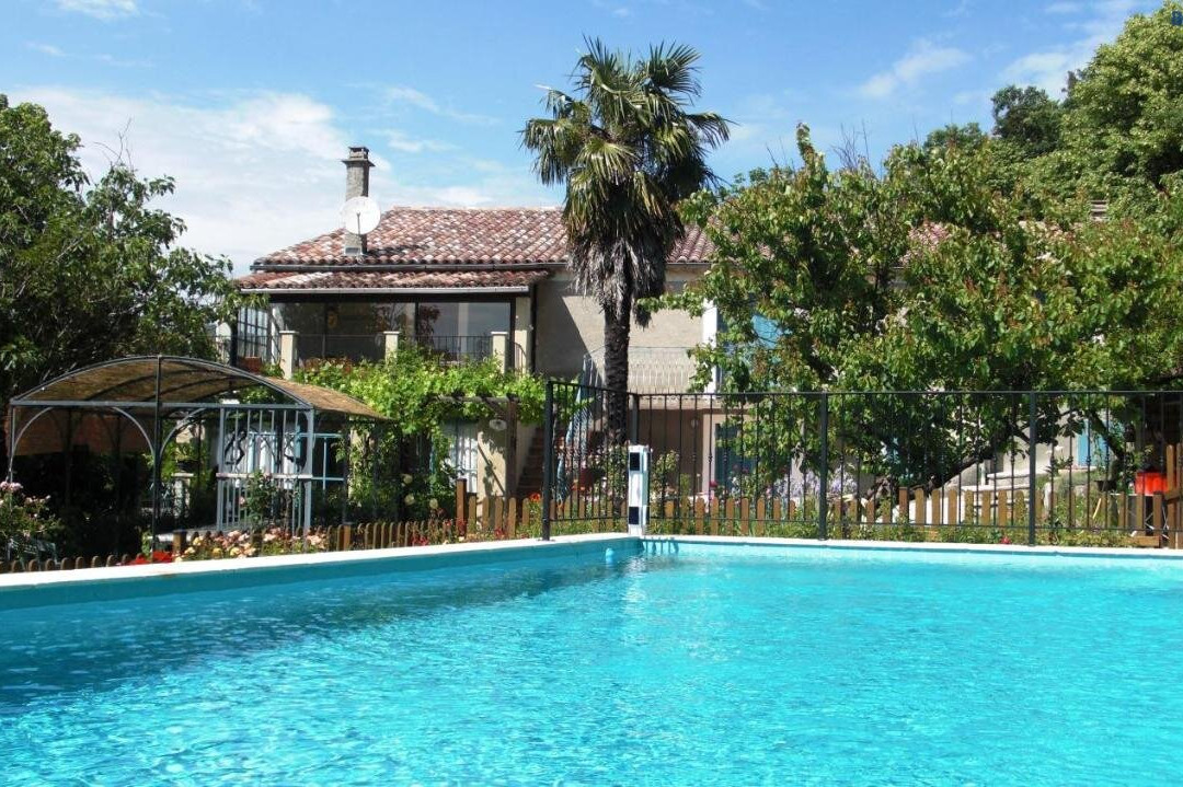 Mas Des Traves Anduze Avec Piscine