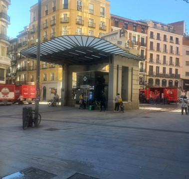 Estación De Metro De Gran Vía-马德里必去景点