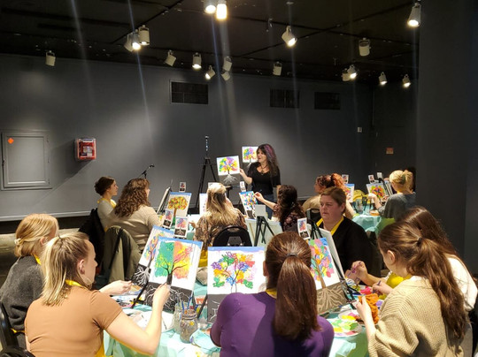 Chicago Sip & Paint-芝加哥必去景点