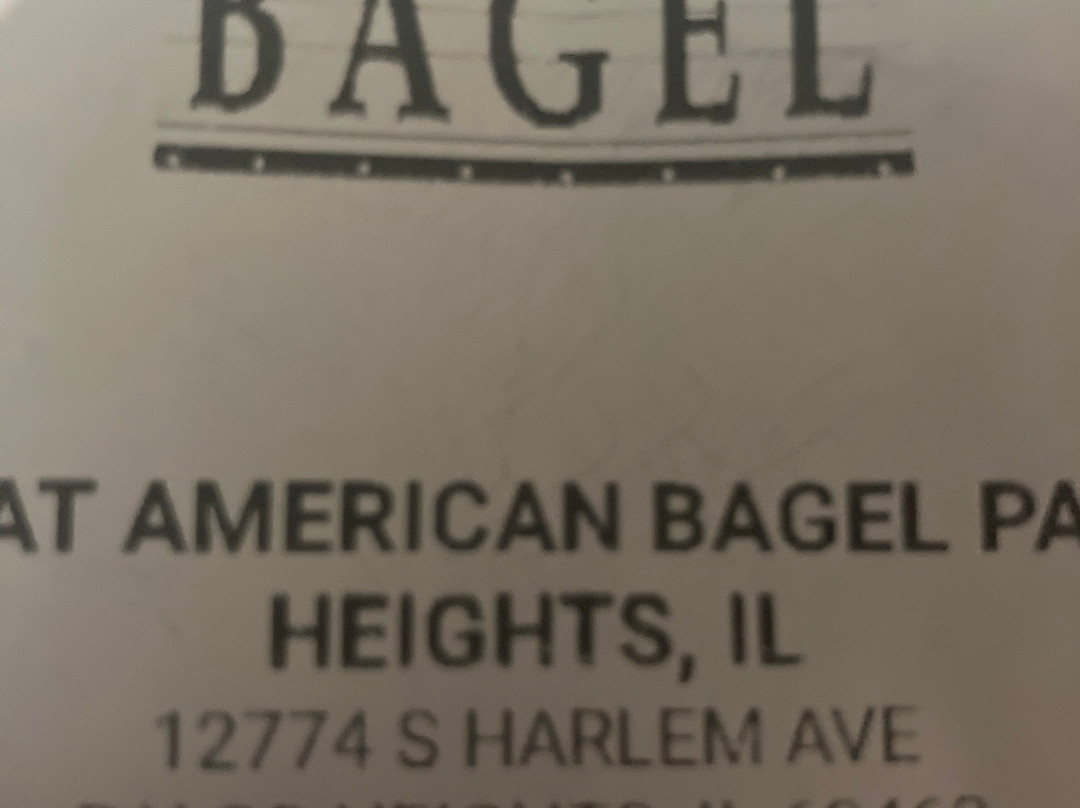 The Great American Bagel