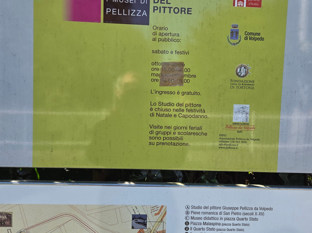 Studio del pittore Pellizza da Volpedo-Volpedo必去景点
