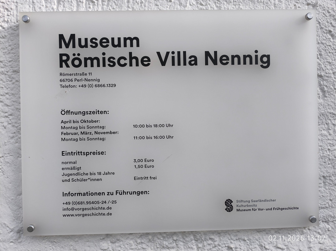 Römische Villa Nennig-Nennig必去景点