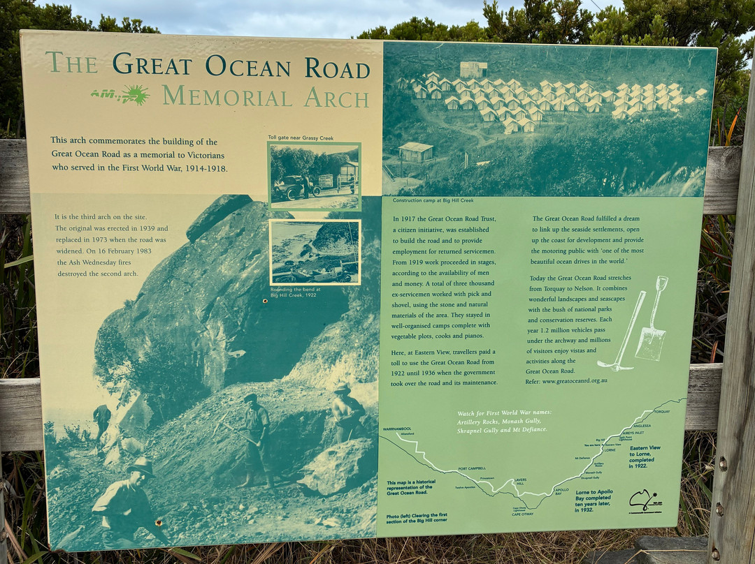 Great Ocean Road Memorial Archway-洛恩必去景点