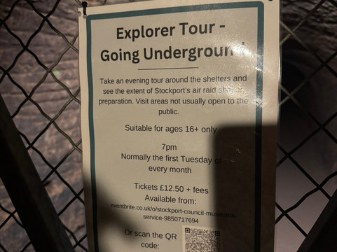 Stockport Air Raid Shelters-斯托克波特必去景点