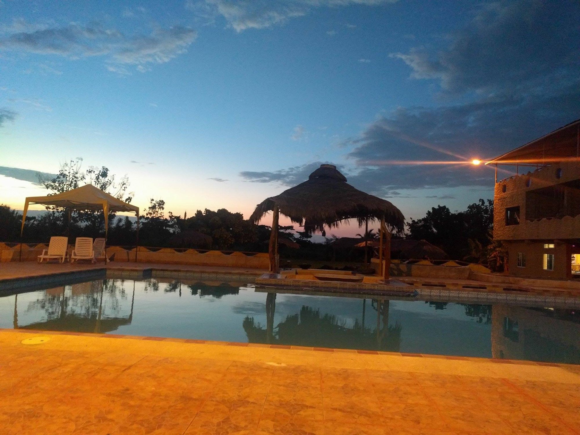 Hosteria Mar de Plata-泳池